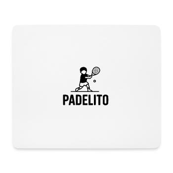 Padelito 2 - Mousepad (Querformat) - Weiß - Vorne
