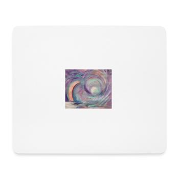 ARC EN CIEL - Tapis de souris (format paysage) - blanc - Devant