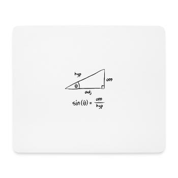 Formel Power – Mathe, Physik & Chemie Shirt - Mousepad (Querformat) - Weiß - Vorne