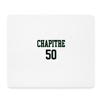 Chapitre 50 idée cadeau anniversaire humour - Tapis de souris (format paysage) - blanc - Devant