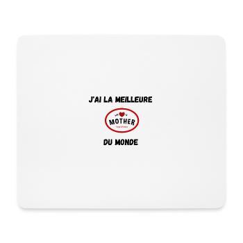 best mom - Tapis de souris (format paysage) - blanc - Devant