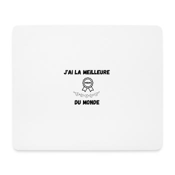 best mom - Tapis de souris (format paysage) - blanc - Devant