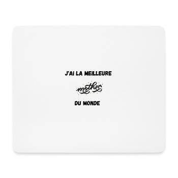 best mom - Tapis de souris (format paysage) - blanc - Devant
