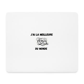 best mom - Tapis de souris (format paysage) - blanc - Devant
