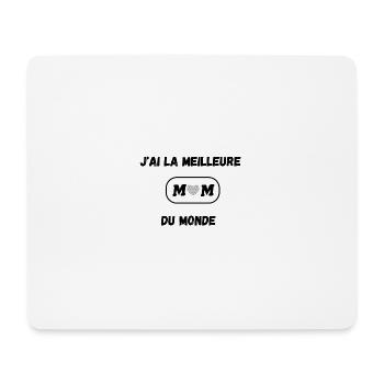 best mom - Tapis de souris (format paysage) - blanc - Devant