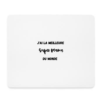best mom - Tapis de souris (format paysage) - blanc - Devant