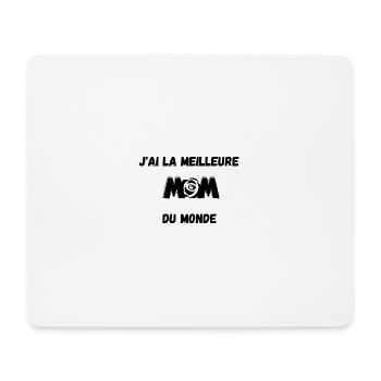 best mom - Tapis de souris (format paysage) - blanc - Devant