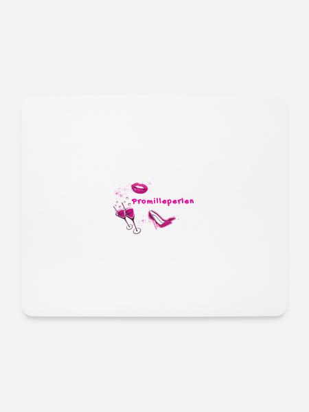 Malle, Urlaub, Getränk, Sterne,Promille - Mousepad (Querformat) - Weiß