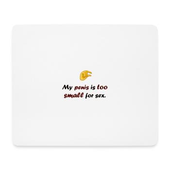 domsub-clothing.com - Mousepad (Querformat) - Weiß - Vorne