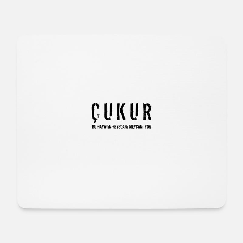 Cukur - Mouse Pad (horizontal) - white