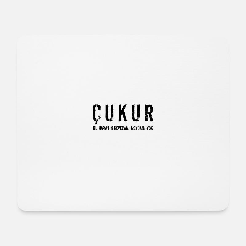 Cukur - Tapis de souris (format paysage) - blanc