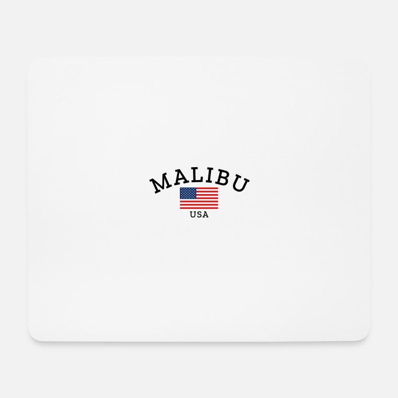 Malibu - Mouse Pad (horizontal) - white