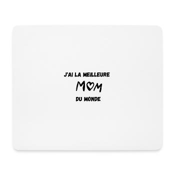 best mom - Tapis de souris (format paysage) - blanc - Devant