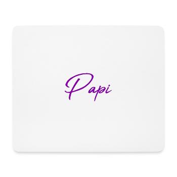 PAPI. PAPY. PAPA. FÊTE DES PÈRES. BONNE FÊTE PAPA. - Tapis de souris (format paysage) - blanc - Devant