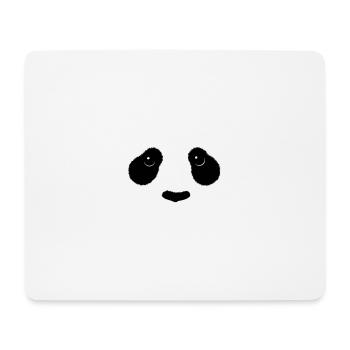 KEIKO Panda BW black and white baby colorful bear Aisa - Mouse Pad (horizontal) - white - Front