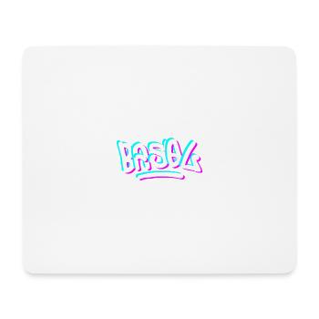 Basel Day Graffiti - Mouse Pad (horizontal) - white - Front