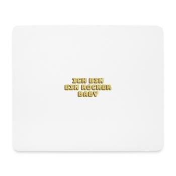 Rocker - Mousepad (Querformat) - Weiß - Vorne