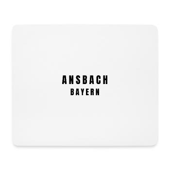 Ansbach Bayern - Mousepad (Querformat) - Weiß - Vorne