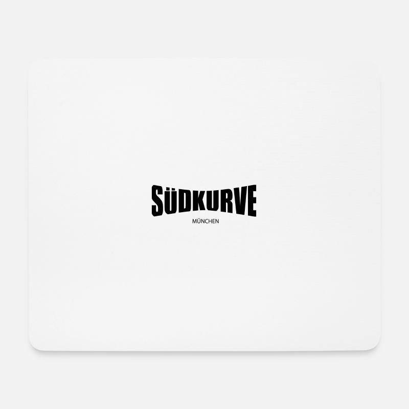 Südkurve München - Mousepad (Querformat) - Weiß