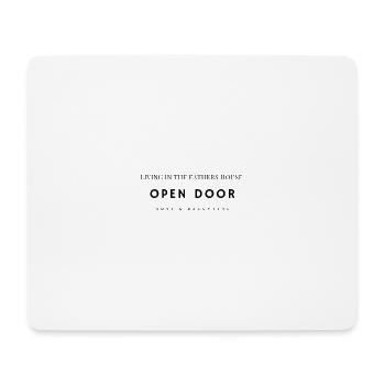 Open Door - Mousepad (Querformat) - Weiß - Vorne