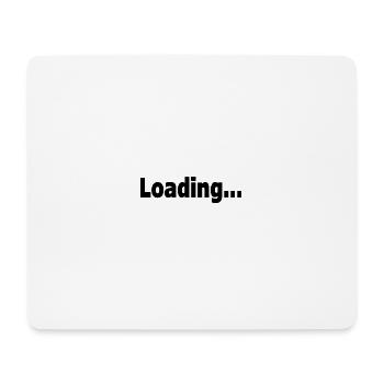 Loading - Mouse Pad (horizontal) - white - Front