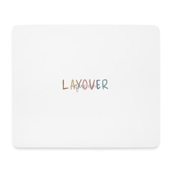 Flight Attendant Geschenk - Flugbegleiter Geschenk - Mousepad (Querformat) - Weiß - Vorne