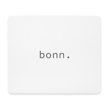 bonn. - Mousepad (Querformat) - Weiß - Vorne