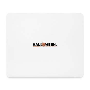 Halloween und Punkt - Mousepad (Querformat) - Weiß - Vorne