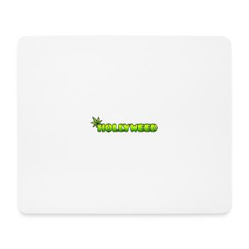 Hollyweed - Tapis de souris (format paysage) - blanc - Devant