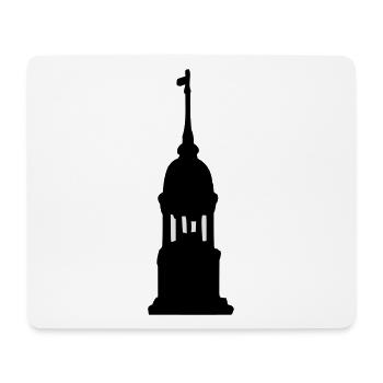 Hamburger Michel Hamburg - Mousepad (Querformat) - Weiß - Vorne
