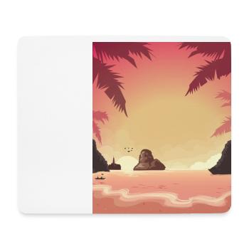 Vietnam Beach - Mousepad (Querformat) - Weiß - Vorne