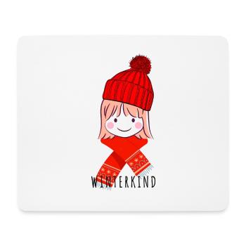 Winterkind - Winterliebe - Mousepad (Querformat) - Weiß - Vorne
