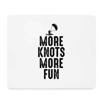 Kitesurfing Kitesurf Kiteboarding Kiteboard - Mouse Pad (horizontal) - white - Front