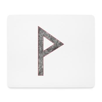 Rune Wunjo W - Mouse Pad (horizontal) - white - Front