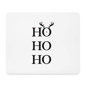 Ho Ho Ho - Mousepad (Querformat) - Weiß - Vorne