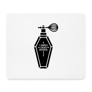Parfum de cercueil - Tapis de souris (format paysage) - blanc - Devant