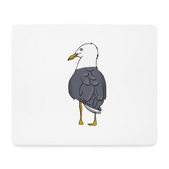 Gull - Mouse Pad (horizontal) - white - Front