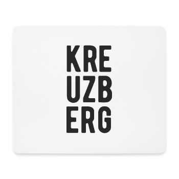 Xberg Berlin Kreuzberg36 Kreuzberger Spruch - Mousepad (Querformat) - Weiß - Vorne