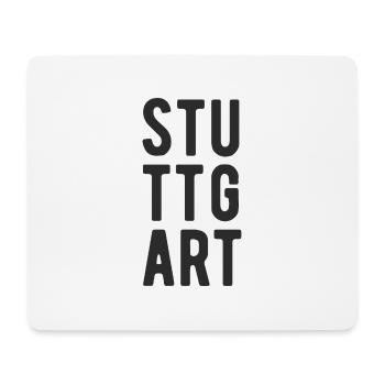 Stuttgart Meme Stuttgarter Stuttgarterin Sprüche - Mousepad (Querformat) - Weiß - Vorne