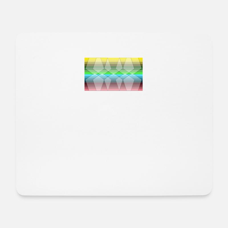 The slightly different flag - Mouse Pad (horizontal) - white