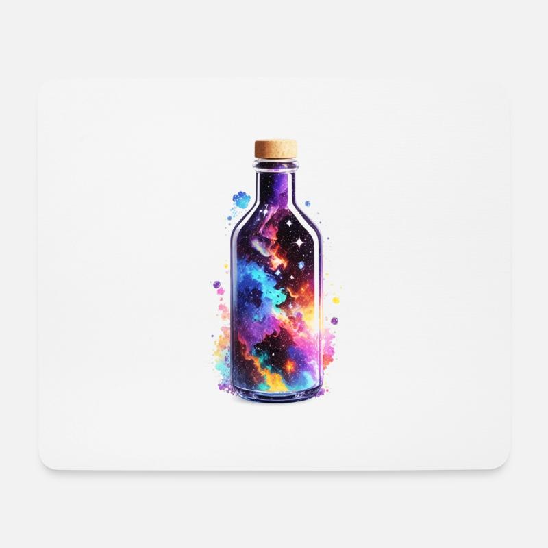 Spacebottle - Mouse Pad (horizontal) - white