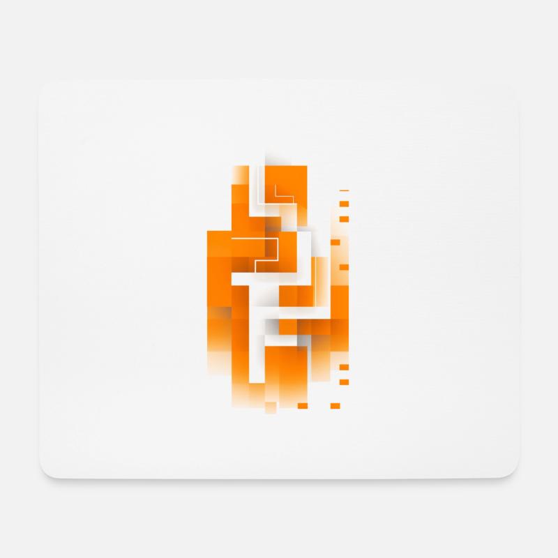 Majestic Flame - Mousepad (Querformat) - Weiß