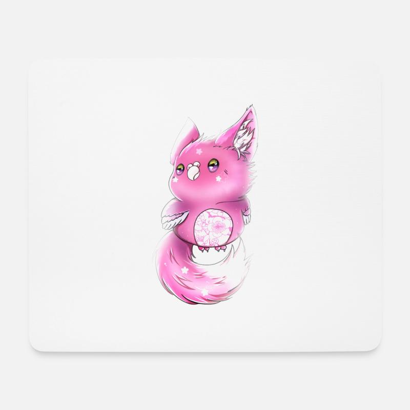 Lupifowl sakura edition - Mousepad (Querformat) - Weiß