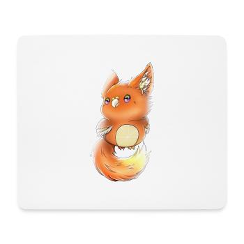 Lupifowl orange edition - Mousepad (Querformat) - Weiß - Vorne