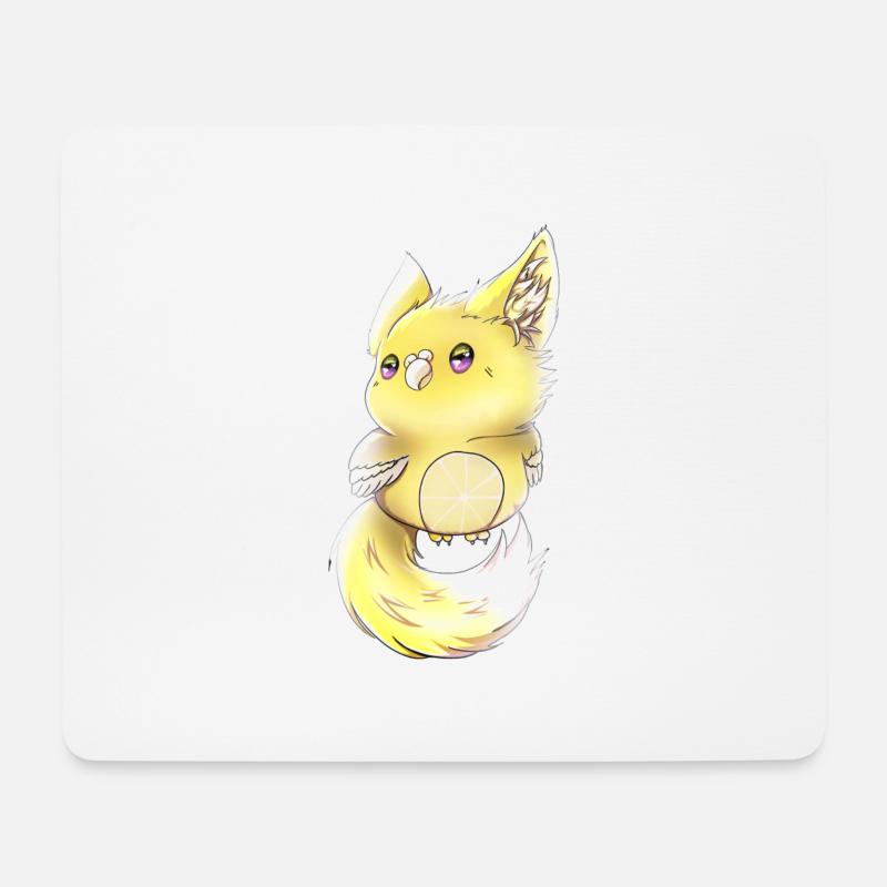 Lupifowl Lemon edition - Mousepad (Querformat) - Weiß