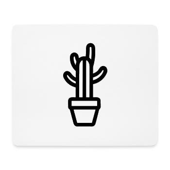 Cactus - Mouse Pad (horizontal) - white - Front