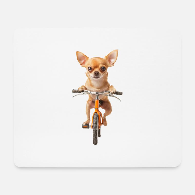 Chihuahua - Mousepad (Querformat) - Weiß