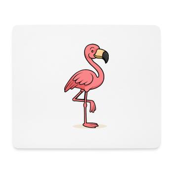 Flamingo Comic - Mouse Pad (horizontal) - white - Front