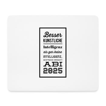 Abschluss - Mousepad (Querformat) - Weiß - Vorne