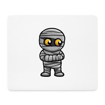Mummy Halloween Cartoon - Mouse Pad (horizontal) - white - Front